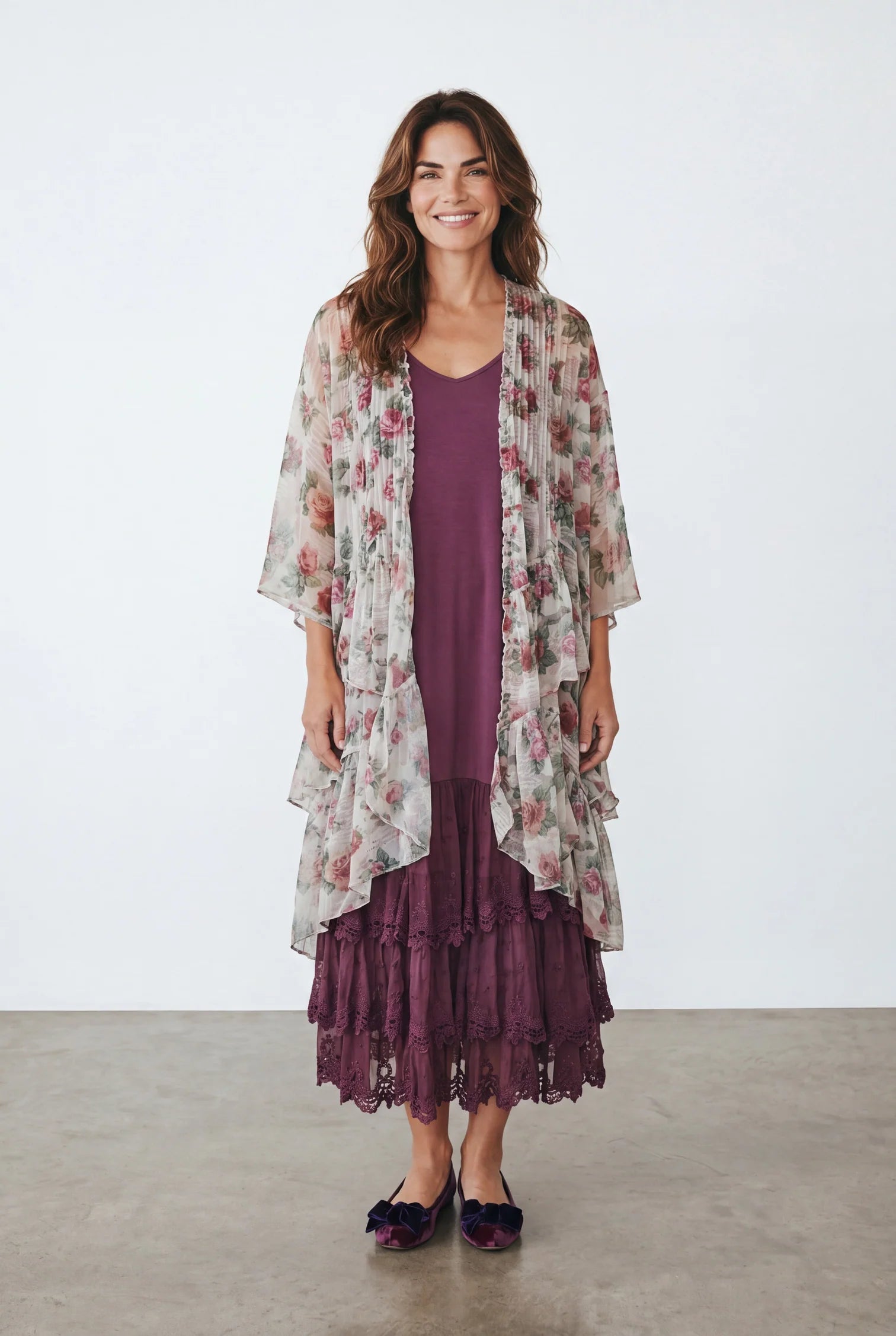 Miss Rose Sister Violet Titania duster O/S