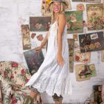 Magnolia Pearl Eyelet Lula Tank Dress 1177 True