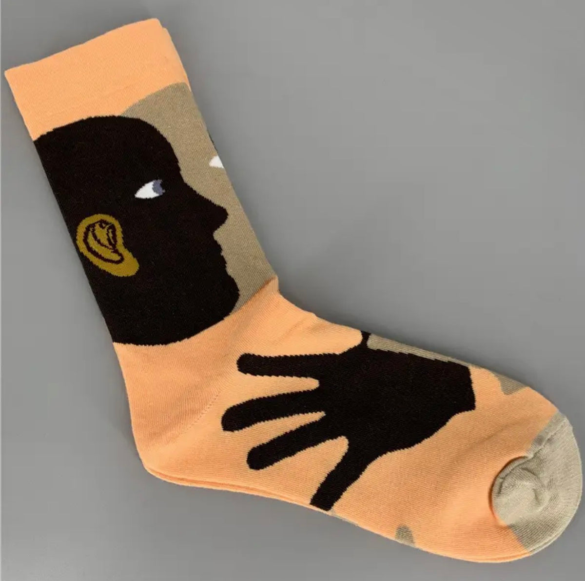 Artist oil painting crew socks
