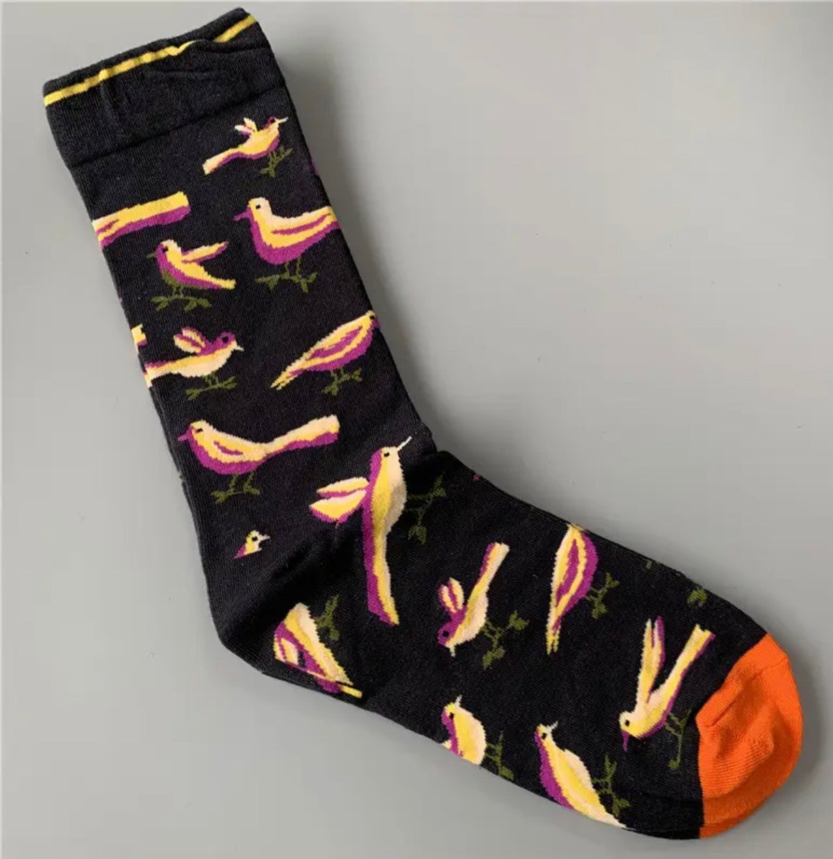 Artist oil painting crew socks