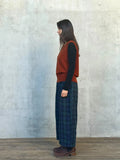 Montaigne Ines French Linen Tartan Pants
