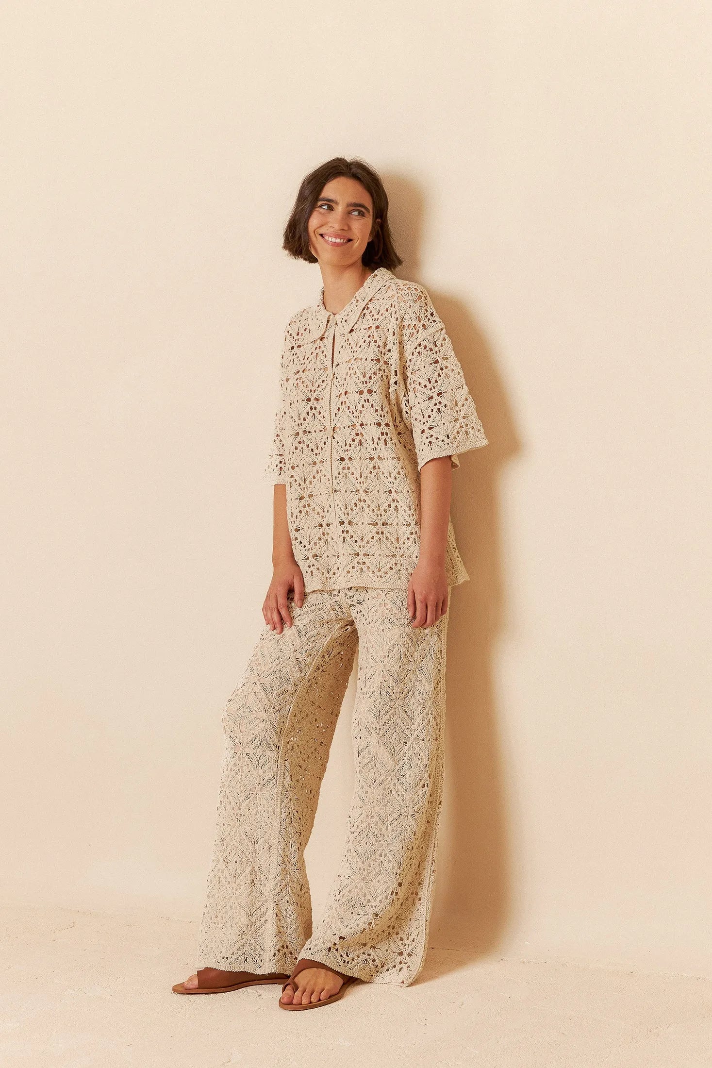 Indi & Cold Crochet Culotte Pants - Stay Wild Collective  Pants