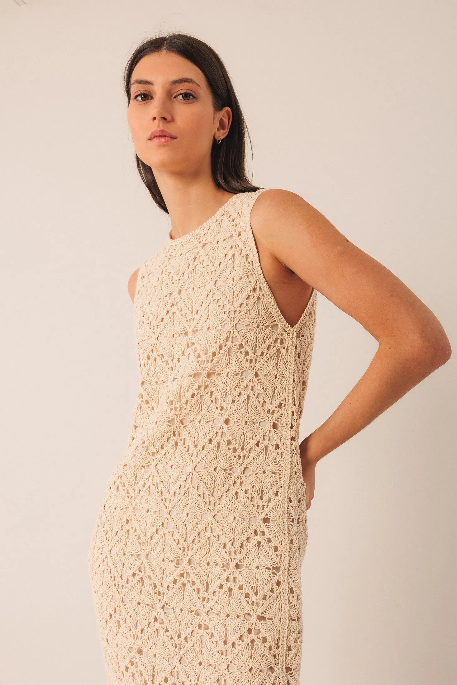 Indi & Cold Crochet Midi Dress - Stay Wild Collective  dress