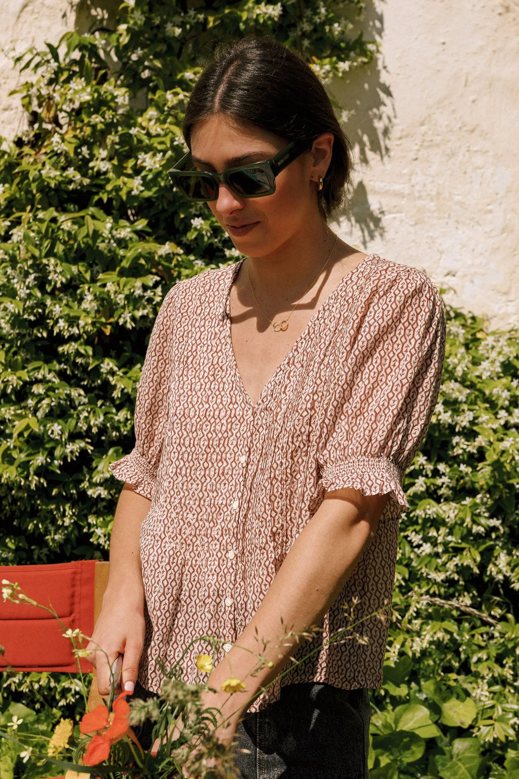 Indi & Cold Elastic Short Sleeve Shirt - Stay Wild Collective  Shirt