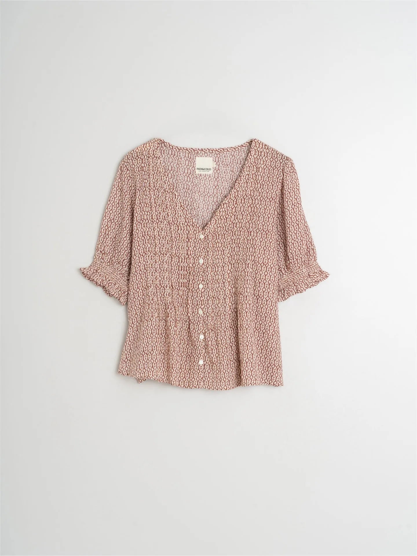 Indi & Cold Elastic Short Sleeve Shirt - Stay Wild Collective  Shirt