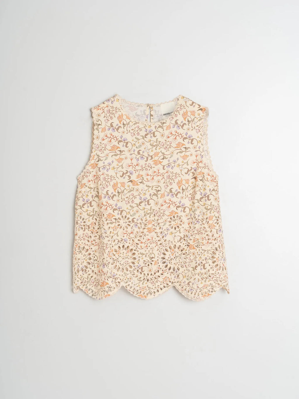 Indi & Cold Embroidered Poplin Top - Stay Wild Collective  Shirt