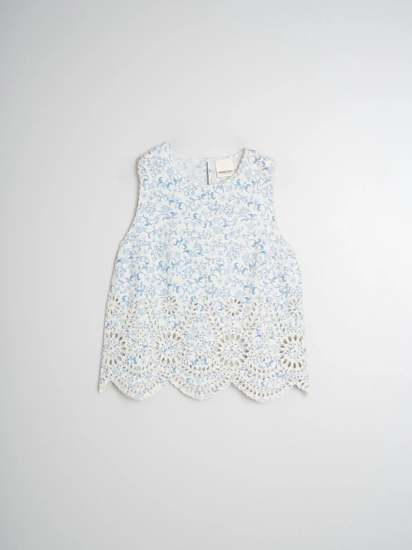 Indi & Cold Embroidered Poplin Top - Stay Wild Collective  Shirt