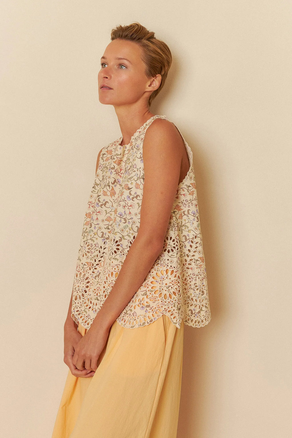 Indi & Cold Embroidered Poplin Top - Stay Wild Collective  Shirt