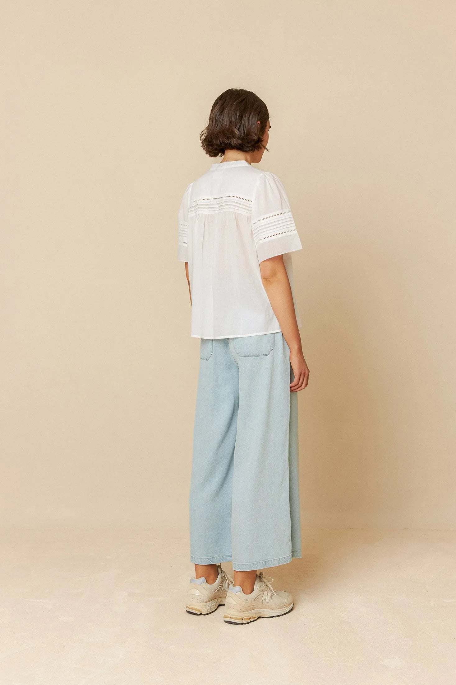 Indi & Cold Embroidered Voile Blouse - Stay Wild Collective  Shirt