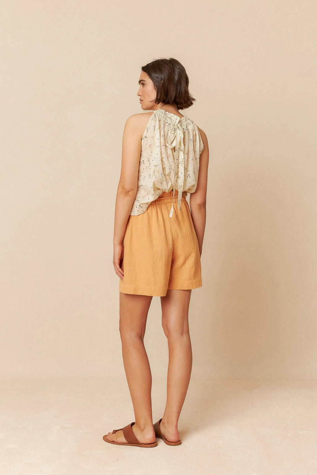 Indi & Cold Halter Collar Top - Stay Wild Collective  Shirt