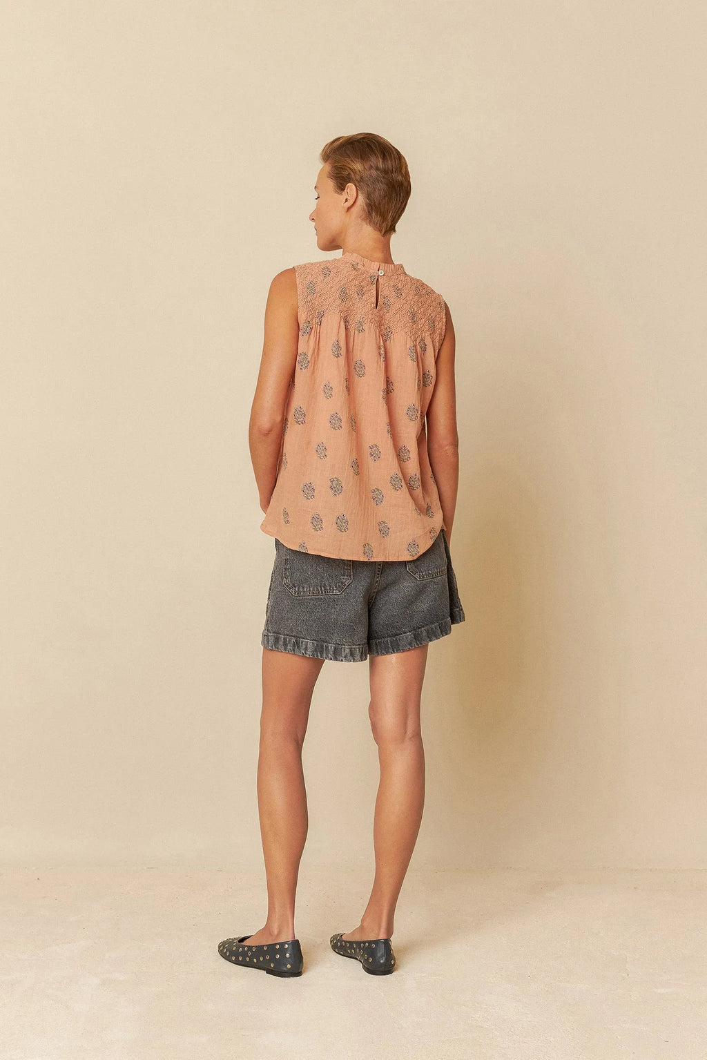Indi & Cold Manual Smock Blouse - Stay Wild Collective  Shirt