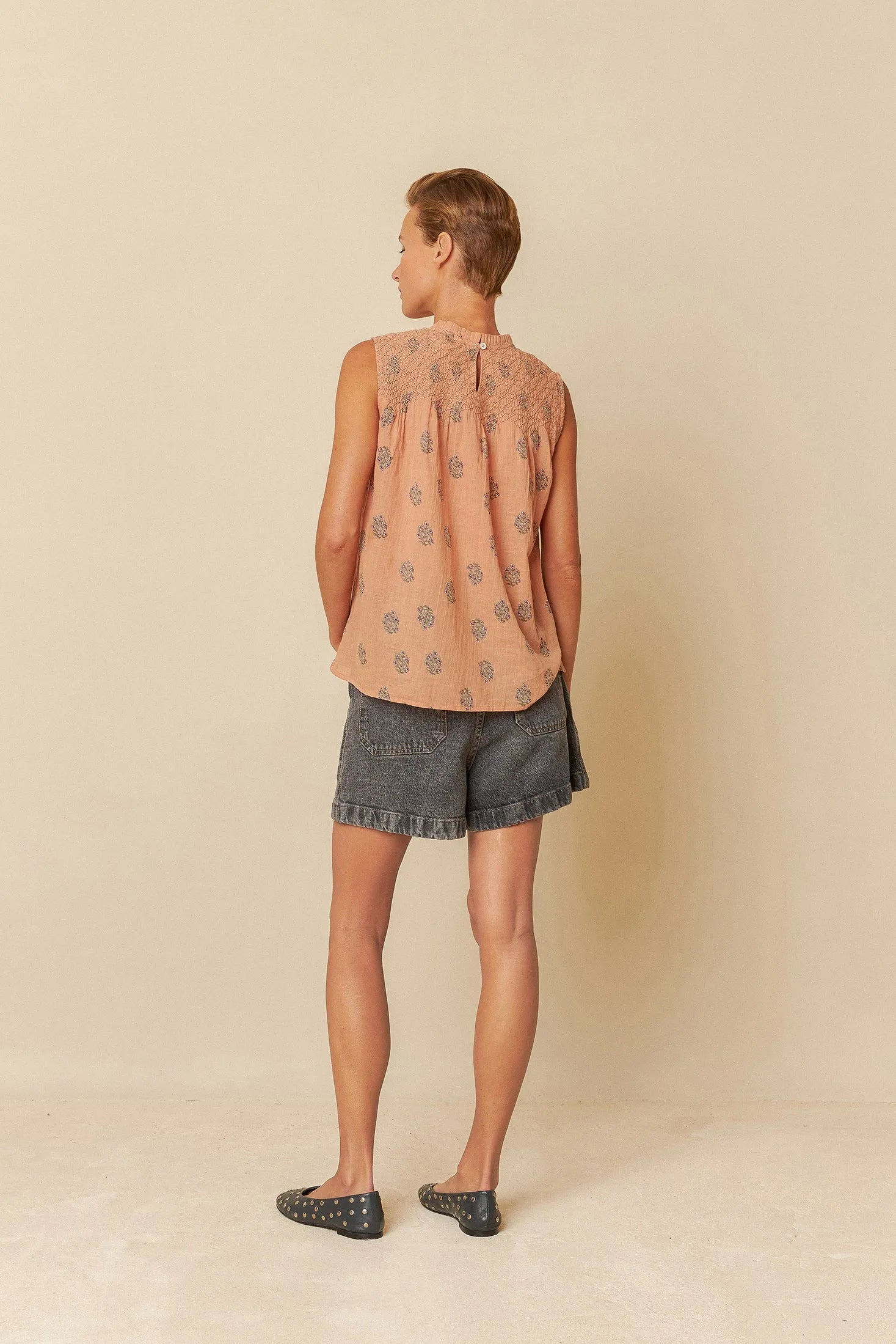 Indi & Cold Manual Smock Blouse - Stay Wild Collective  Shirt