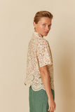 Indi & Cold Printed Embroidered Poplin Top - Stay Wild Collective  Shirt