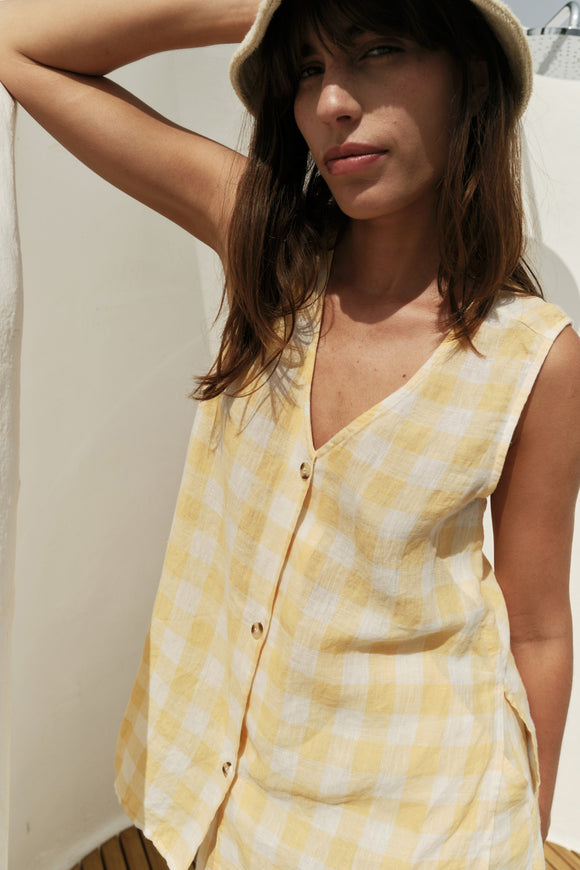 Indi & Cold Retro Vichy Shirt - Stay Wild Collective  Shirt