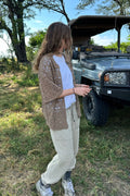 Indi & Cold Short Sleeve Crochet Jacket - Stay Wild Collective  Shirt