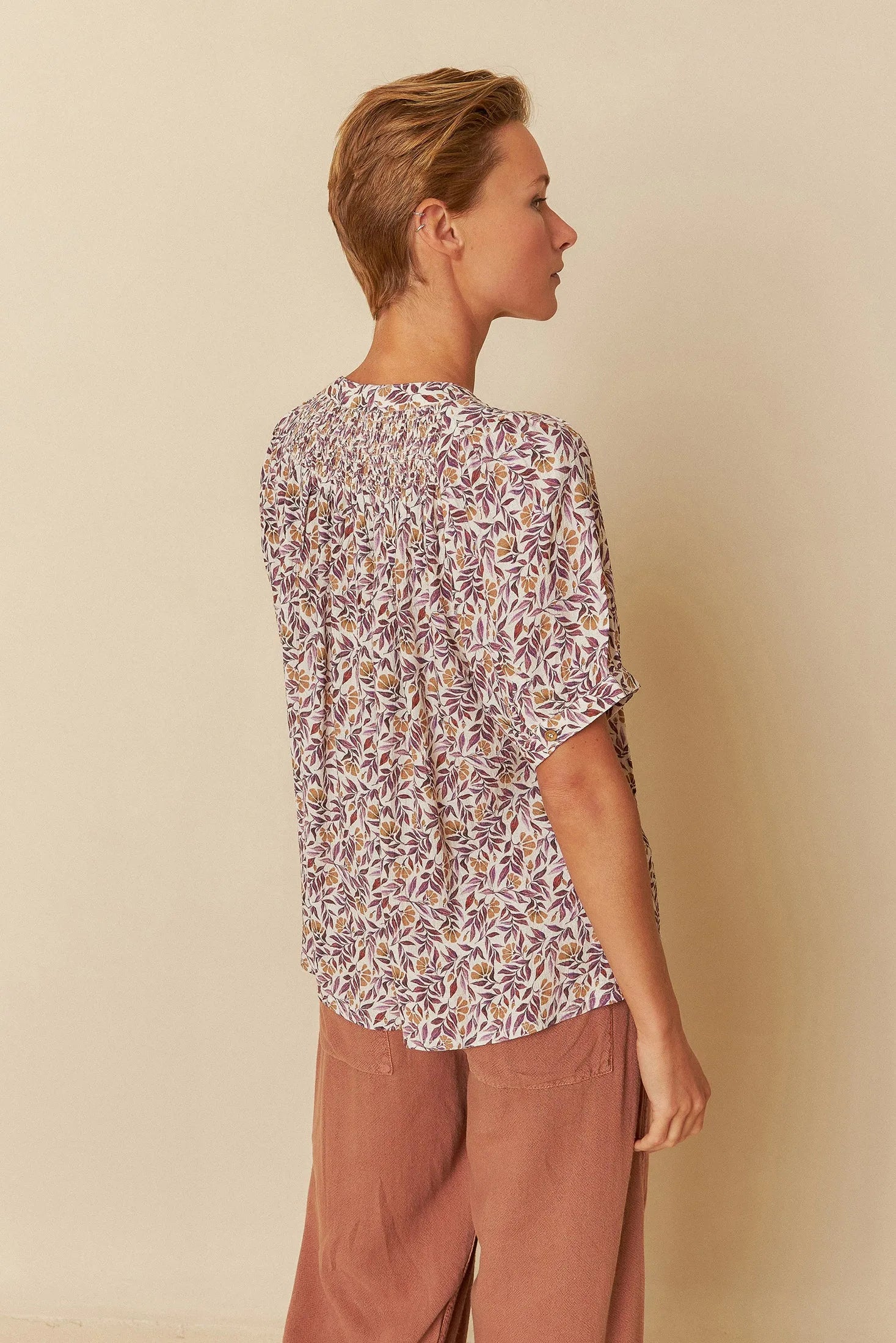 Indi & Cold Water Colour Flower Shirt - Stay Wild Collective  Shirt
