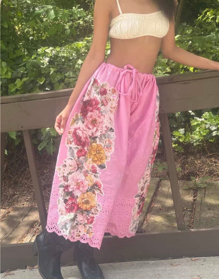  Indi & Sai Eyelet Kirsten patchwork bloomers - Stay Wild Collective  