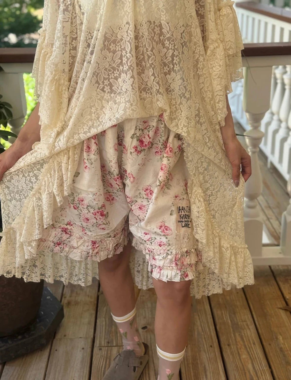  Indi & Sai Rosalie floral bloomers - pink - Stay Wild Collective  