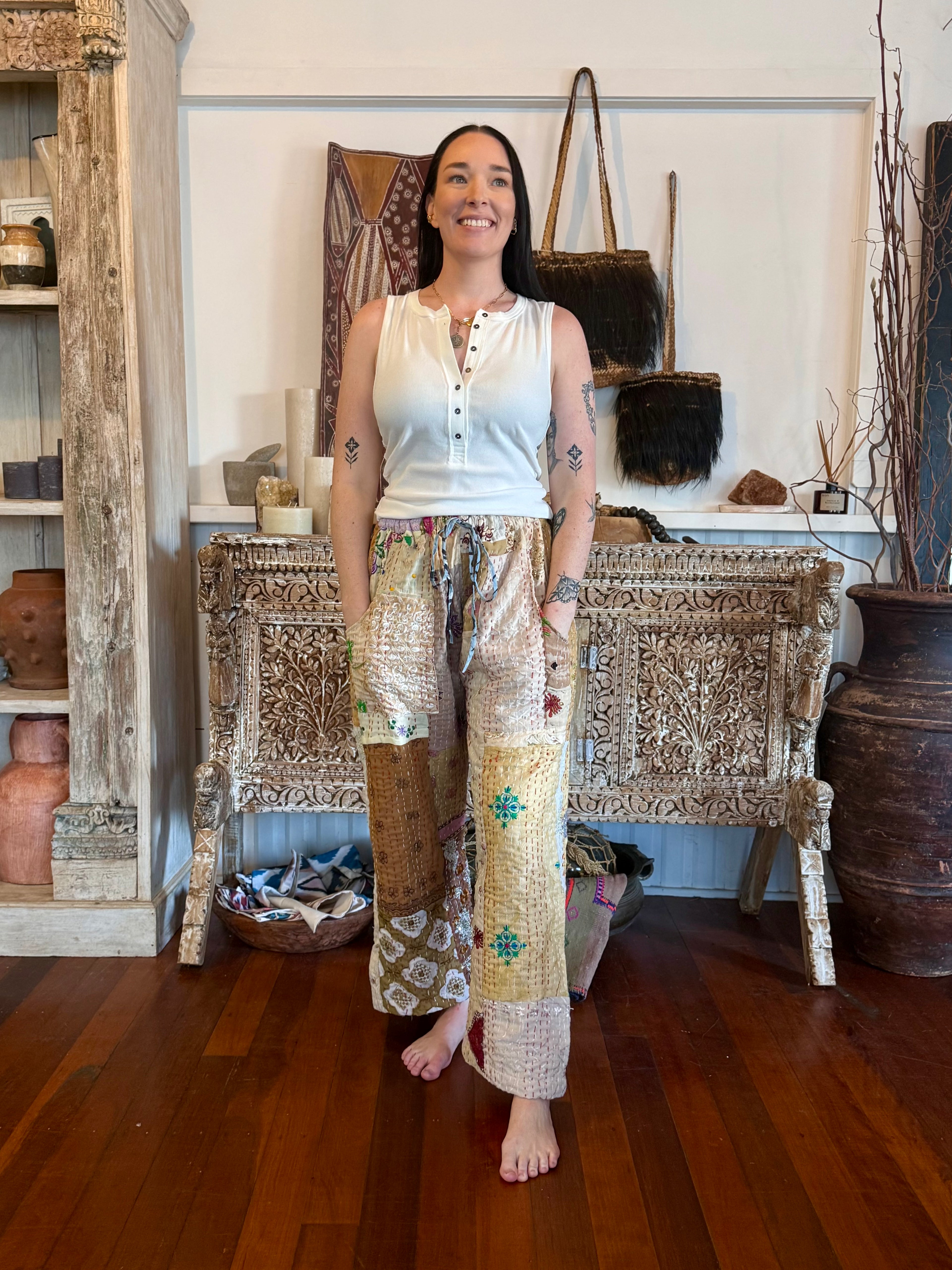  India & Sai Ginger Pants - Stay Wild Collective  Pants