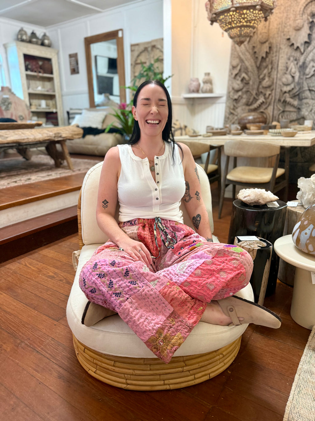  India & Sai Ginger Pants - Stay Wild Collective  Pants