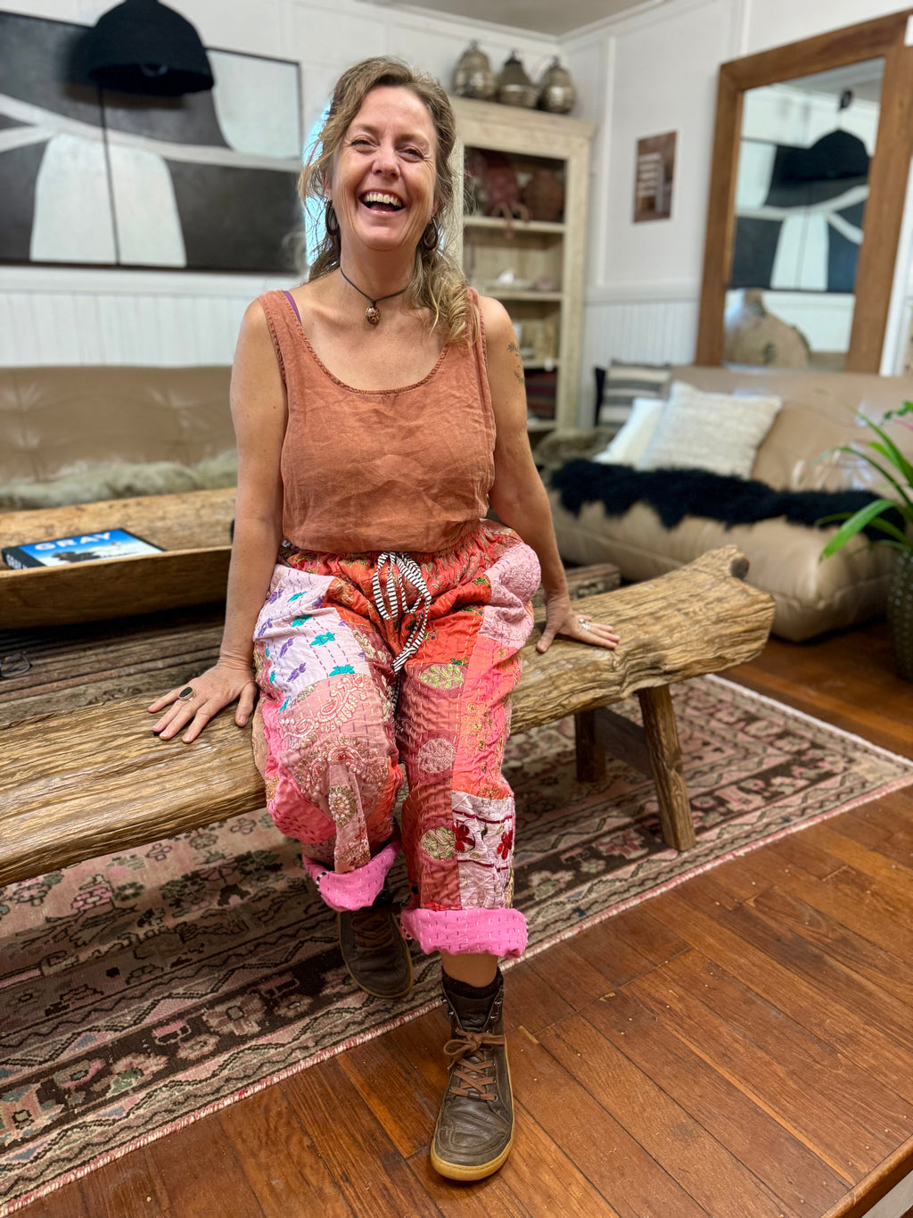  India & Sai Ginger Pants - Stay Wild Collective  Pants