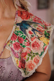 Pre Order Magnolia Pearl Floral Appliqué Hannes Collar JABOT 049-STORY-OS