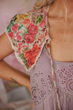Pre Order Magnolia Pearl Floral Appliqué Hannes Collar JABOT 049-STORY-OS