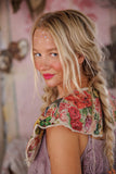 Pre Order Magnolia Pearl Floral Appliqué Hannes Collar JABOT 049-STORY-OS