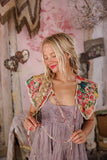 Pre Order Magnolia Pearl Floral Appliqué Hannes Collar JABOT 049-STORY-OS