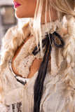 Magnolia Pearl Eyelet Fairen Jabot 091-MOON-OS