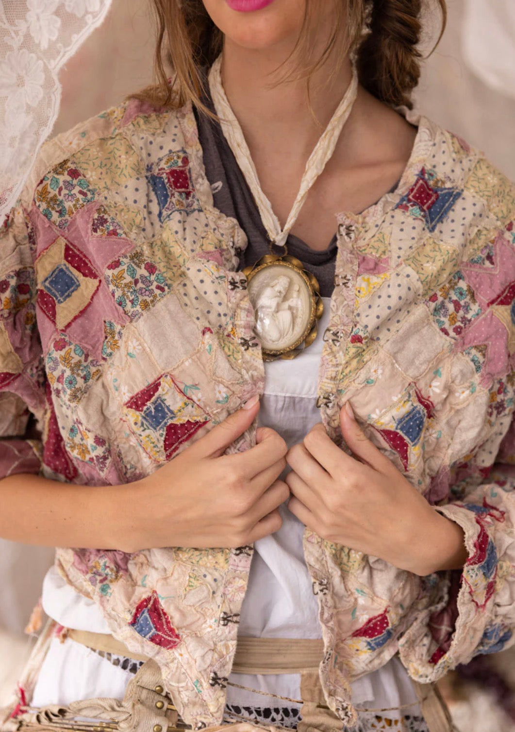  JACKET 541-ELLIS-OS
Quiltwork Luisa Jacket - Stay Wild Collective  