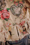 Magnolia Pearl Floral Appliqué Monique Jacket 662-PRNTH-OS