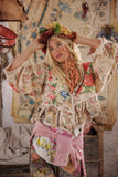 Magnolia Pearl Floral Appliqué Monique Jacket 662-PRNTH-OS