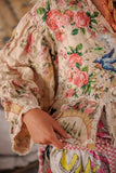 Magnolia Pearl Floral Appliqué Monique Jacket 662-PRNTH-OS