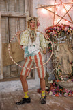 Magnolia Pearl Floral Cropped Leni Jacket 697-POSTC-OS
