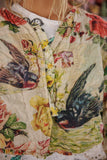 Magnolia Pearl Floral Cropped Leni Jacket 697-POSTC-OS