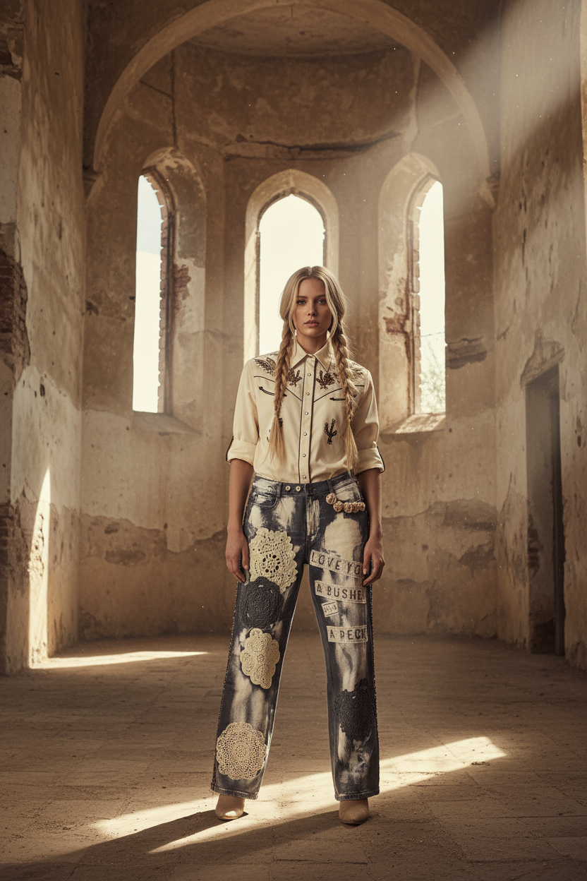  JADED GYPSY
FULL OF LOVE JEANS - VINTAGE BLACK - Stay Wild Collective  