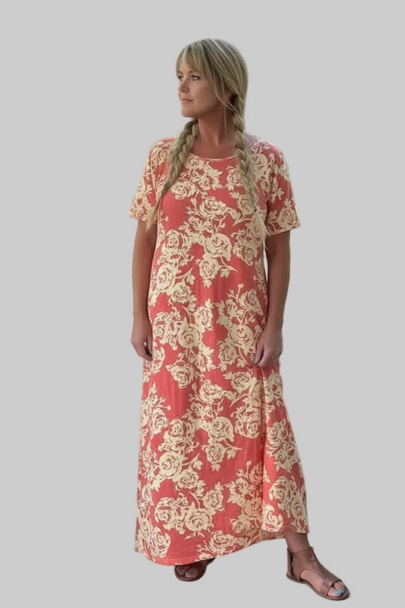  JADED GYPSY
WEEKEND WANDER DRESS - BED OF ROSES - Stay Wild Collective  