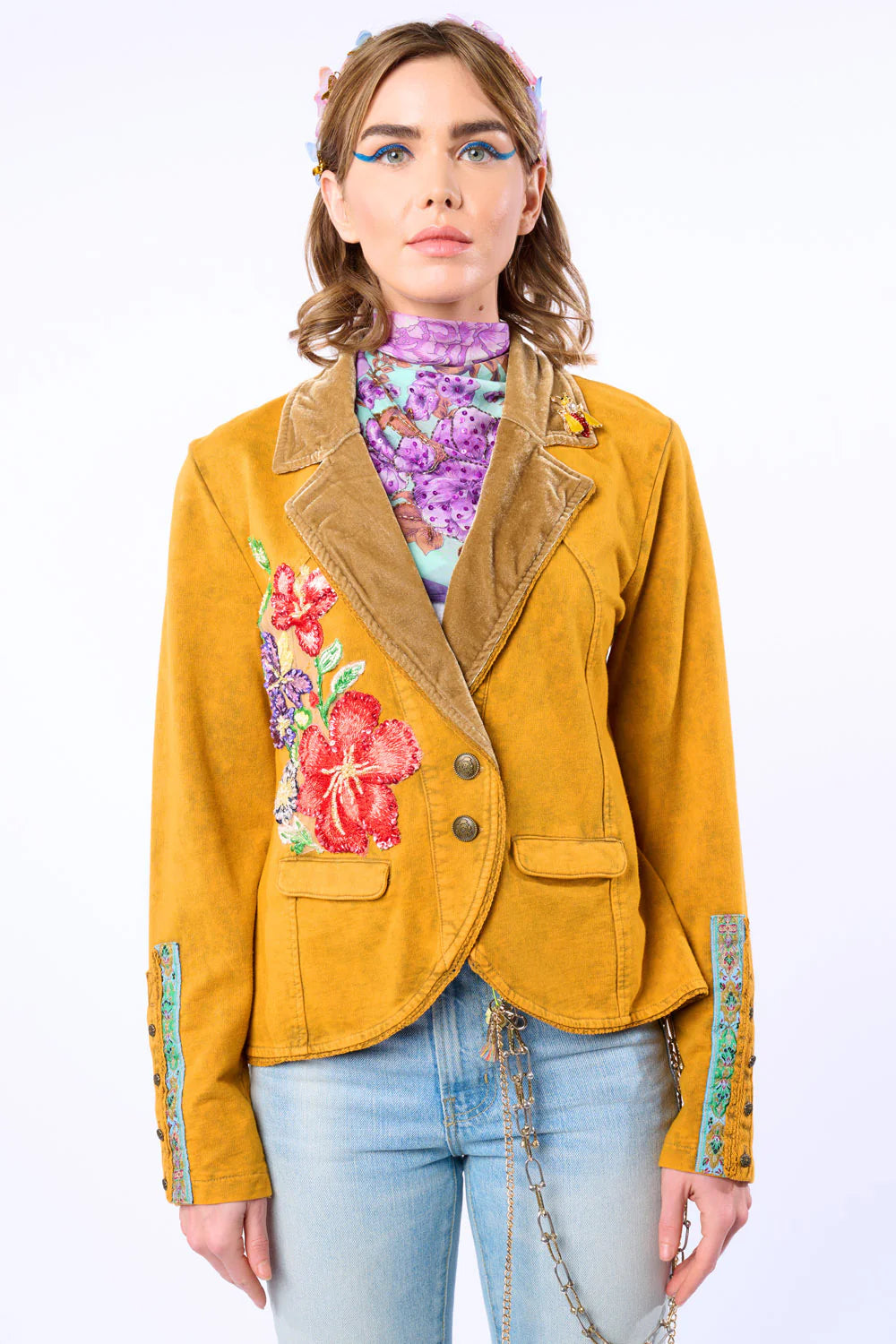  JULIET FRENCH TERRY BLAZER/JACKET - Stay Wild Collective  