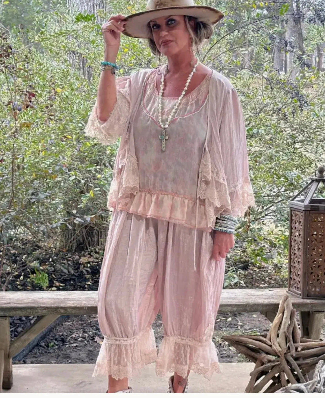 Jaded gypsy alluring romance bloomers soft pink - Stay Wild Collective  