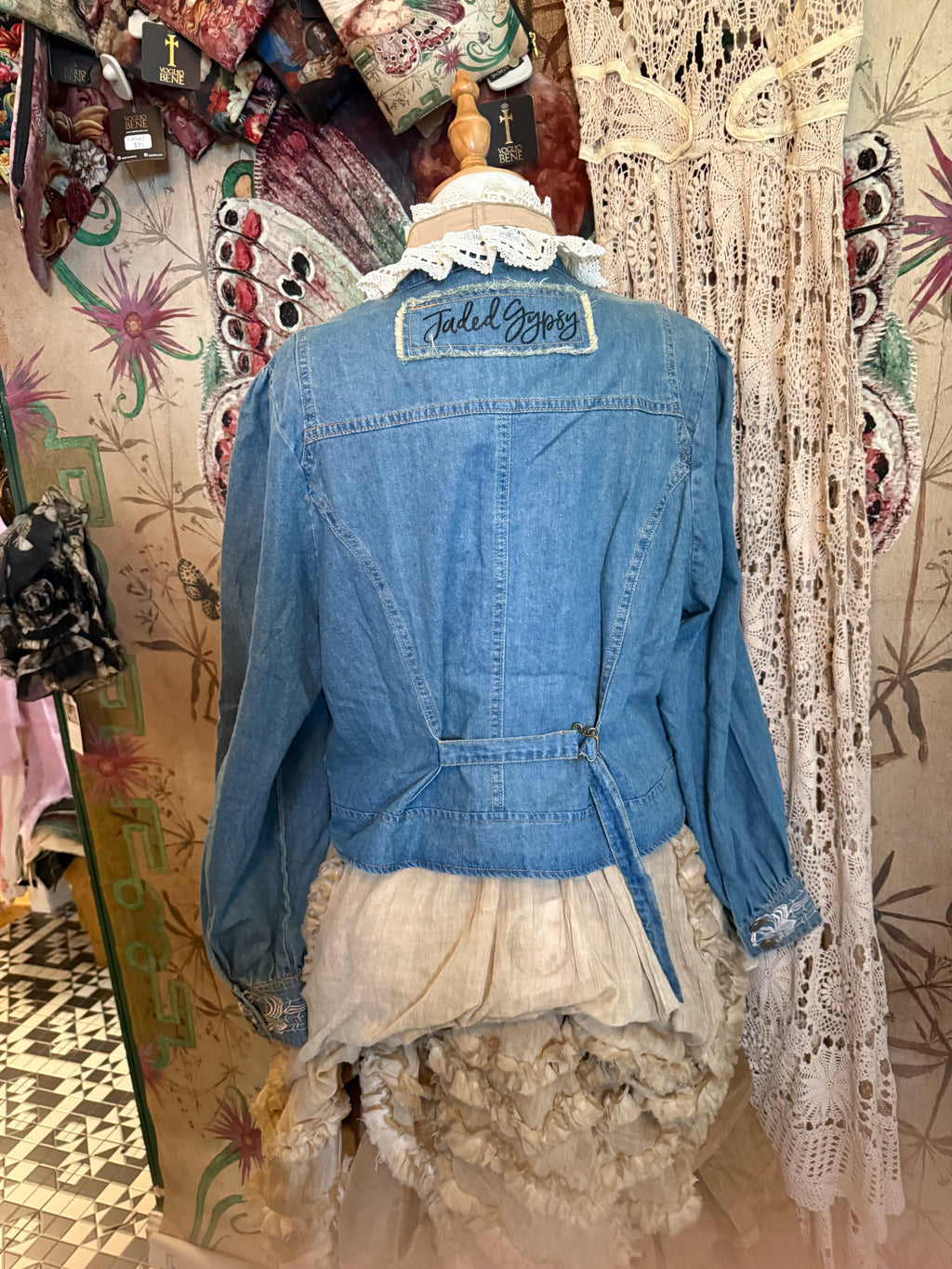   Jaded gypsy antique rose jacket - Stay Wild Collective  