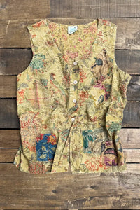 Jaded gypsy enchanted fields tank vest - Stay Wild Collective  
