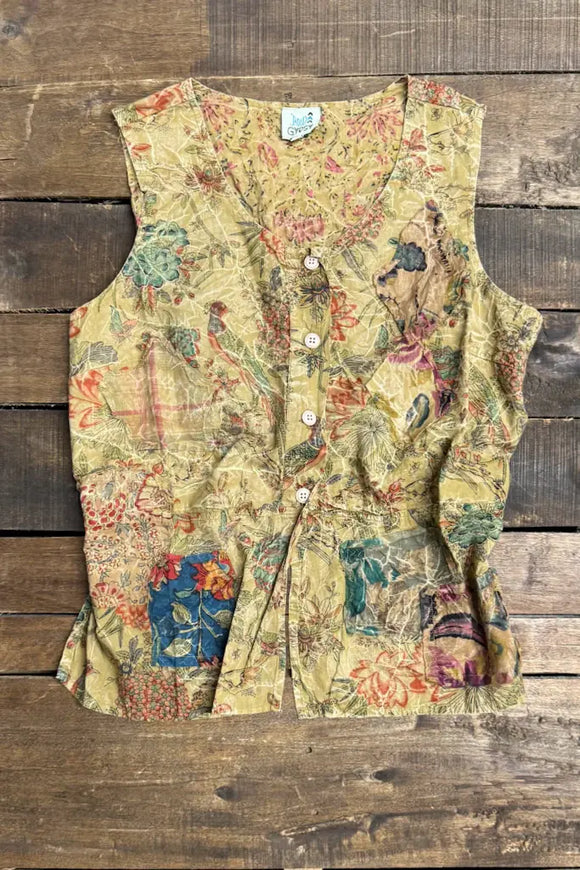 Jaded gypsy enchanted fields tank vest - Stay Wild Collective  
