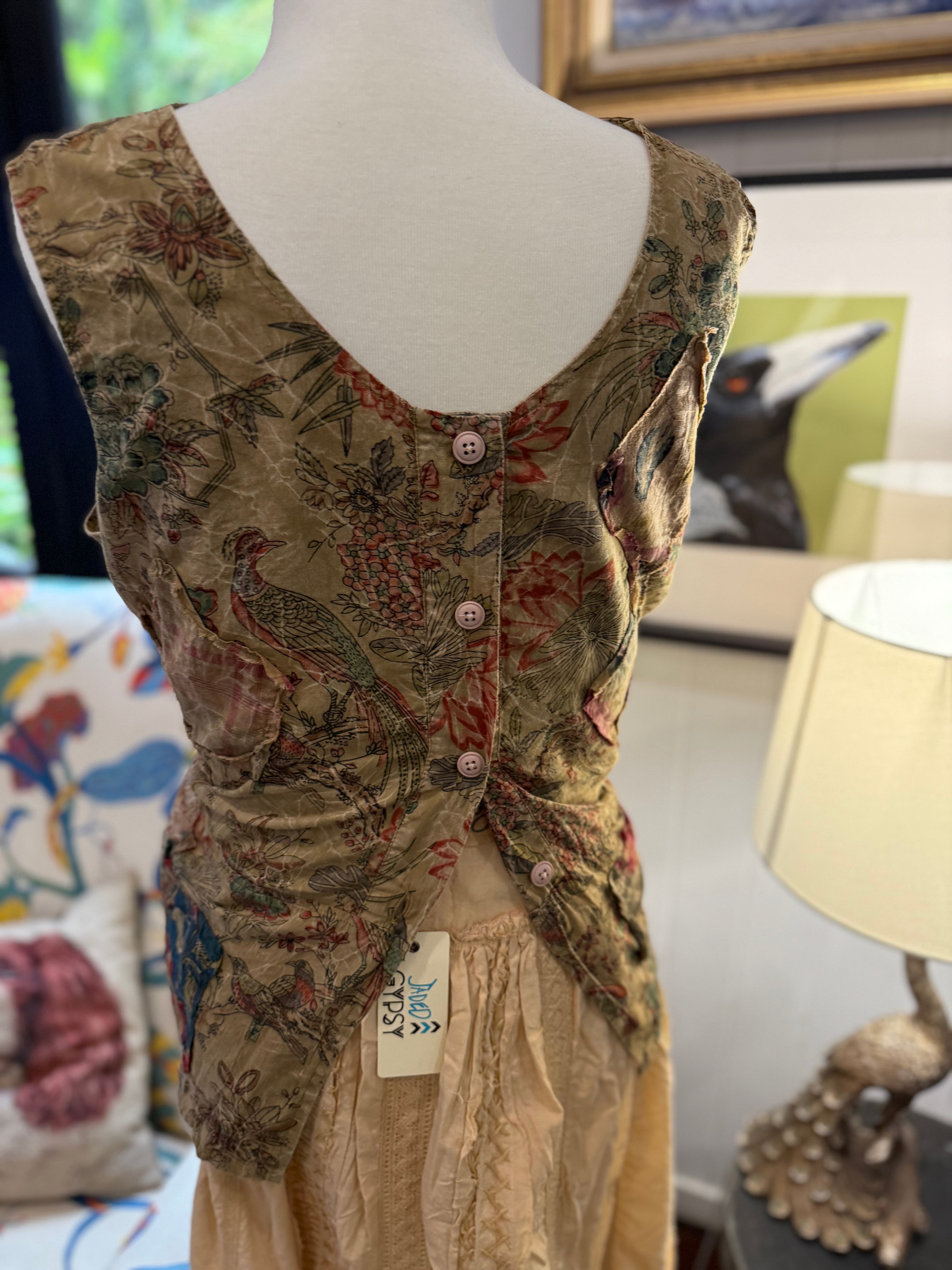  Jaded gypsy enchanted fields tank vest - Stay Wild Collective  