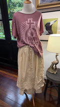  jaded gypsy floral imprints skirt tea - Stay Wild Collective  