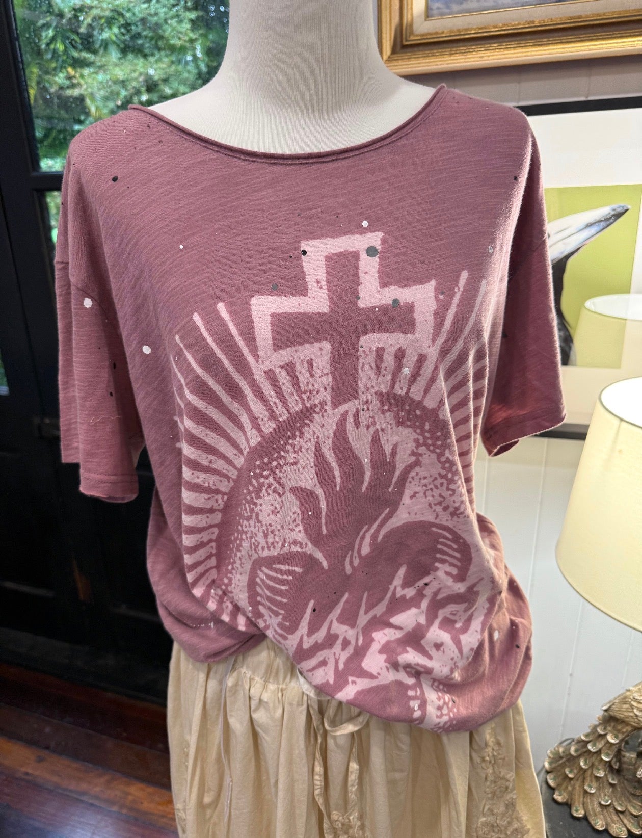  Jaded gypsy moon dance tee - cherished heart - Stay Wild Collective  