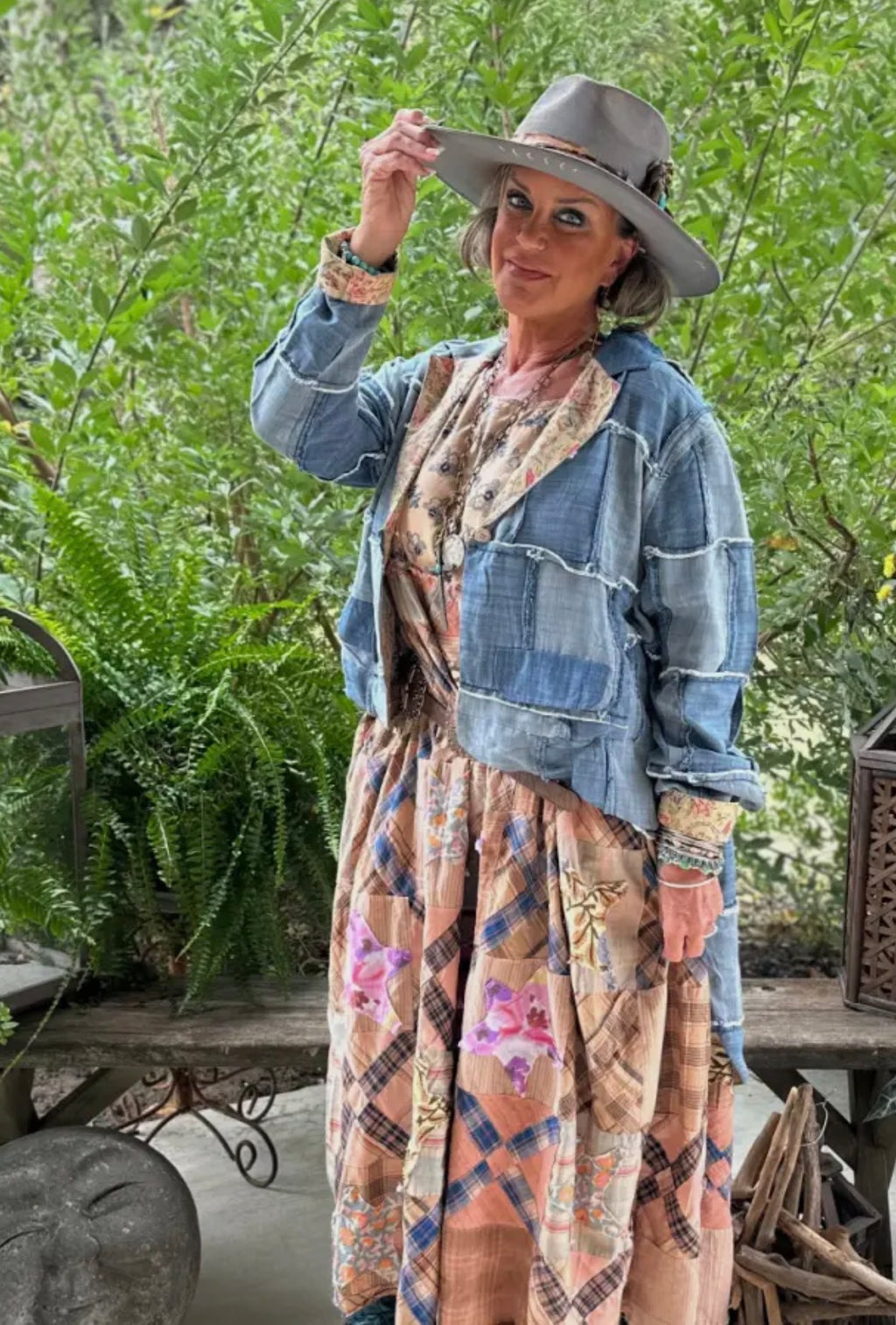   Jaded gypsy patchwork skies delight SALE - Stay Wild Collective  