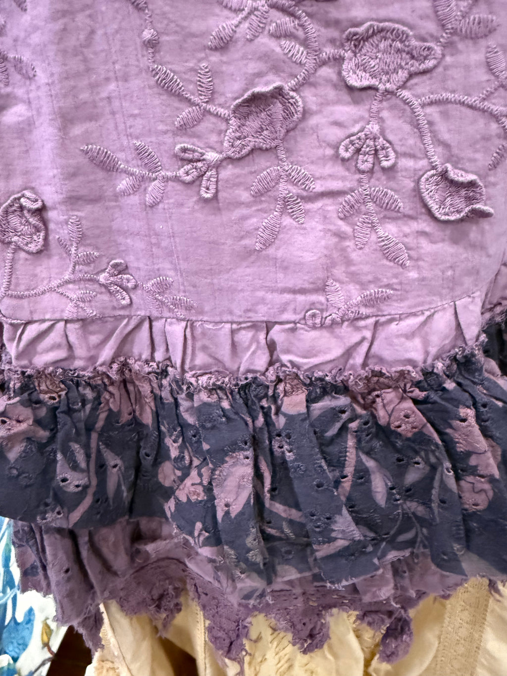  Jaded gypsy ruffle up Hilo top plum - Stay Wild Collective  