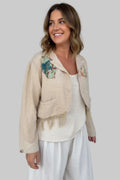  Jaded gypsy sunwashed jacket - Stay Wild Collective  