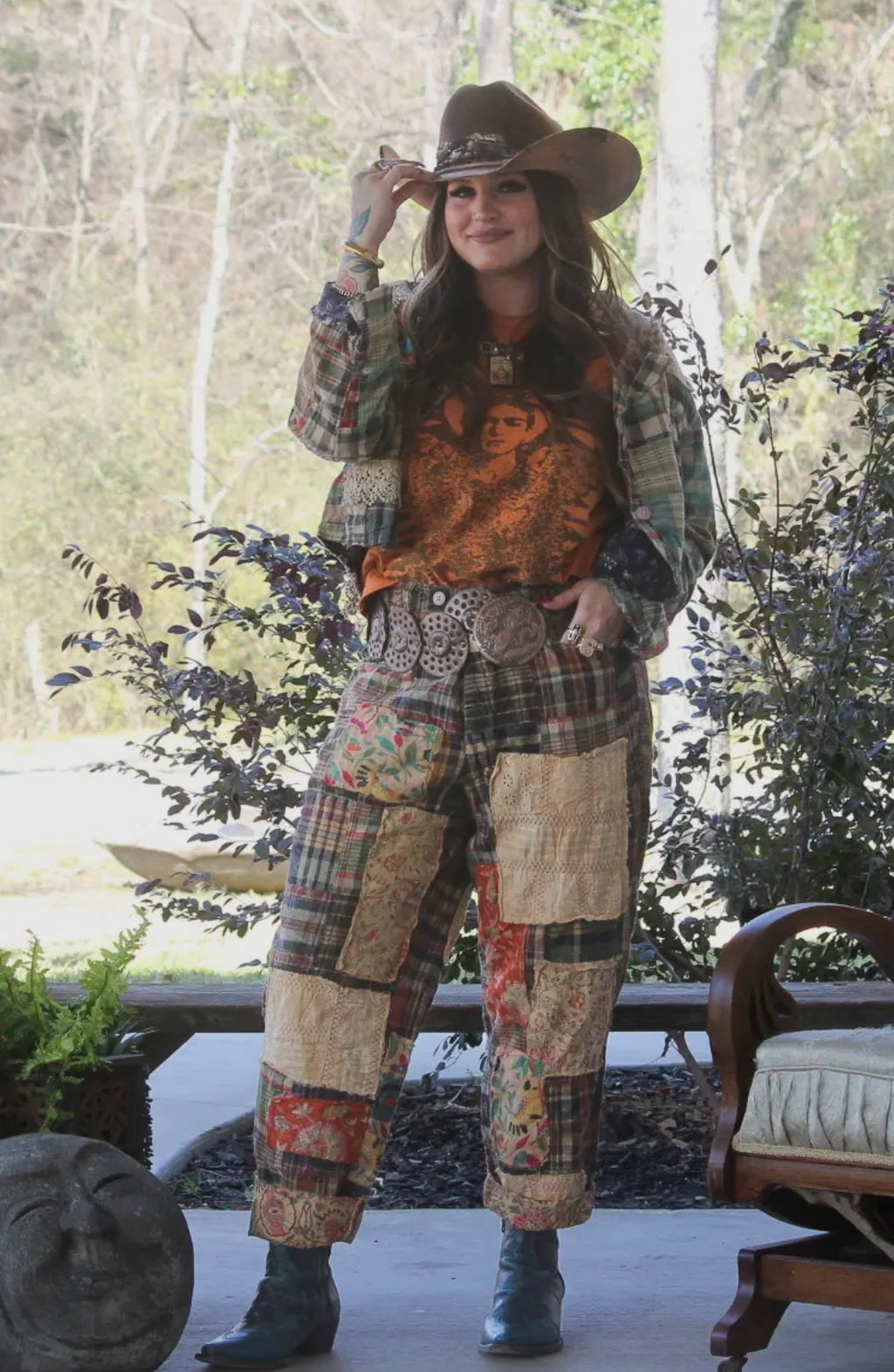  Pre order Jaded gypsy travelling in pants- patch Melody - Stay Wild Collective  